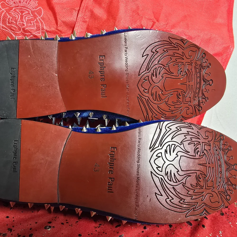 Epre Paul Studded Slip-On Dress Loafers - Picture 6 of 9